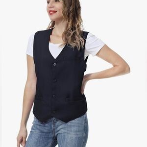 Womens new black vest 🖤